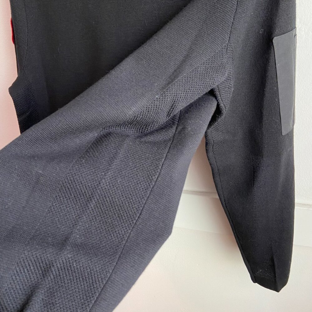 NWT Canada Goose Black Classic Stormont Quarter Zip Sweater - Picture 10 of 11